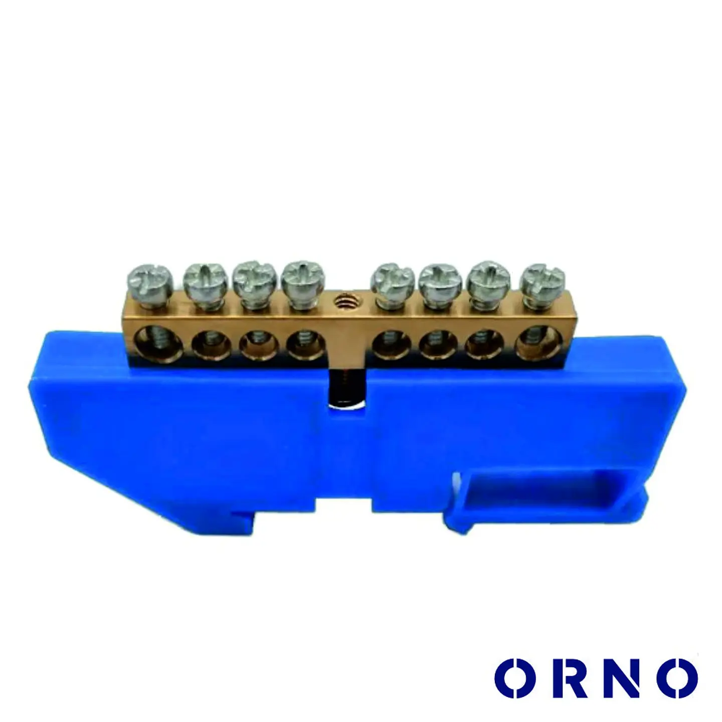 Barramento Neutro 8 Vias P/ Calha DIN ORNO 1