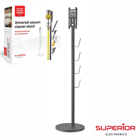 Suporte p/ Aspirador Vertical e Acessórios SUPERIOR