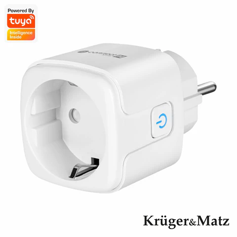 Tomada Elétrica Inteligente WiFi TUYA 16A KRUGER MATZ