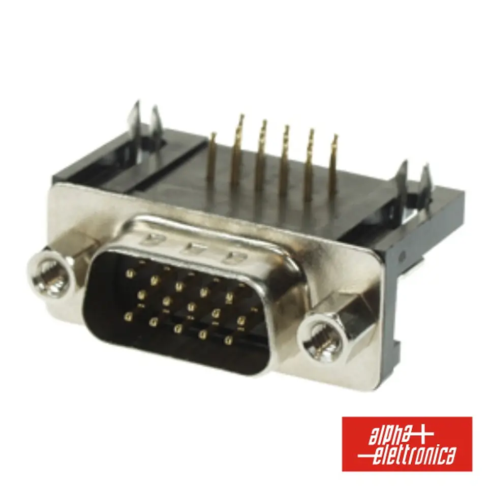 FICHA D-SUB 15P MACHO P/SOLDAR 1