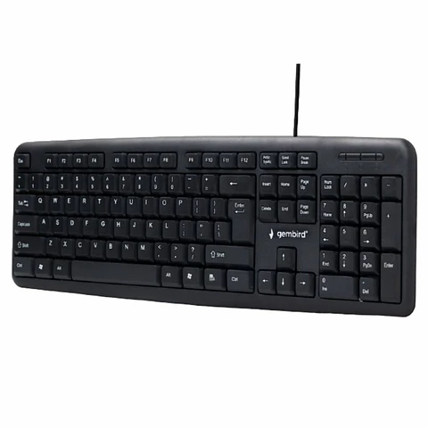 Teclado C/ Fios Preto GEMBIRD