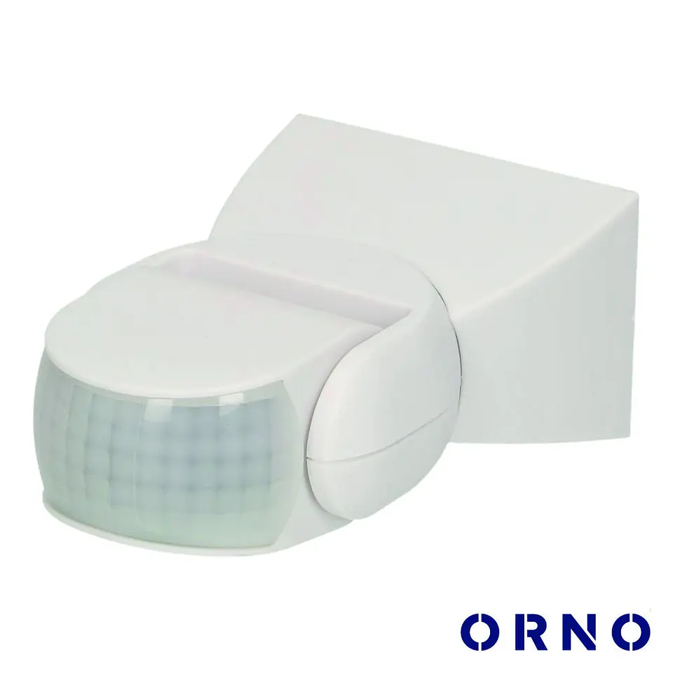Detector De Movimentos Pir Branco ORNO 1