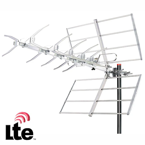 Antena Tdt Exterior UHF 23 Elementos 14db Filtro Lte 5G