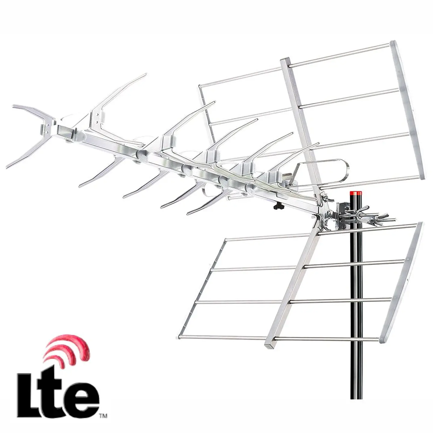 Antena Tdt Exterior UHF 23 Elementos 14db Filtro Lte 5G 1