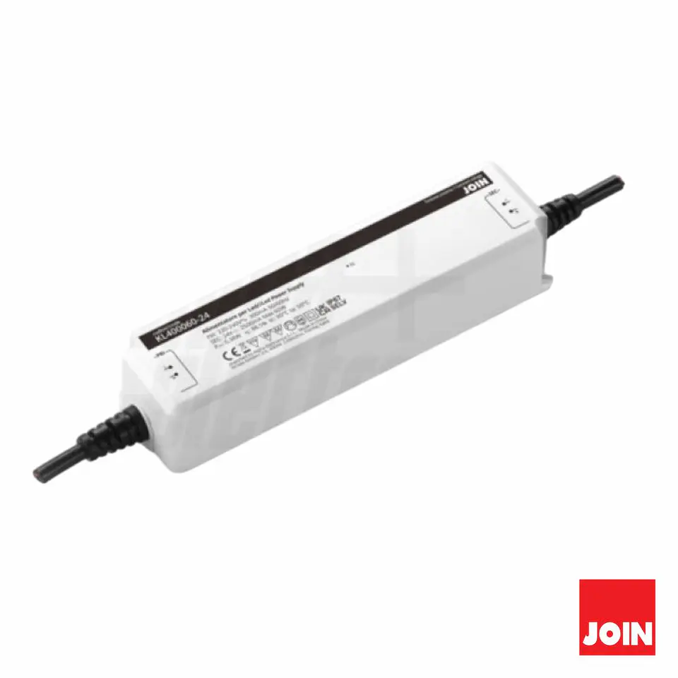 Fonte de Alimentação P/ LED 60W 5000mAh 12V IP67 JOIN 1