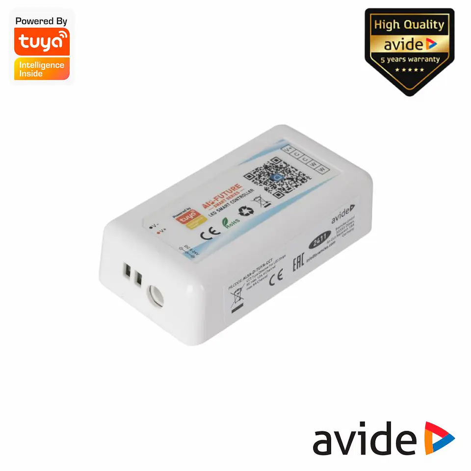 Controlador P/ Fita LEDS CCT WiFi 5V~24V 18A AVIDE 1