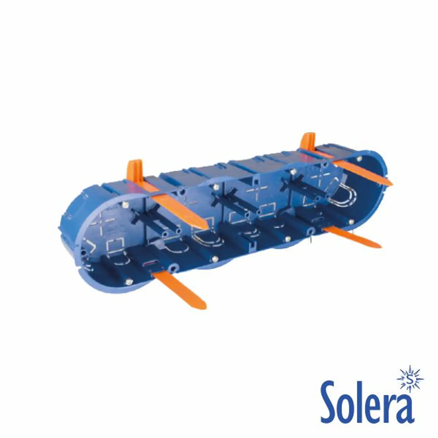 Caixa De Passagem Embutir C/ 16 Entradas 281x68x42mm SOLERA 1