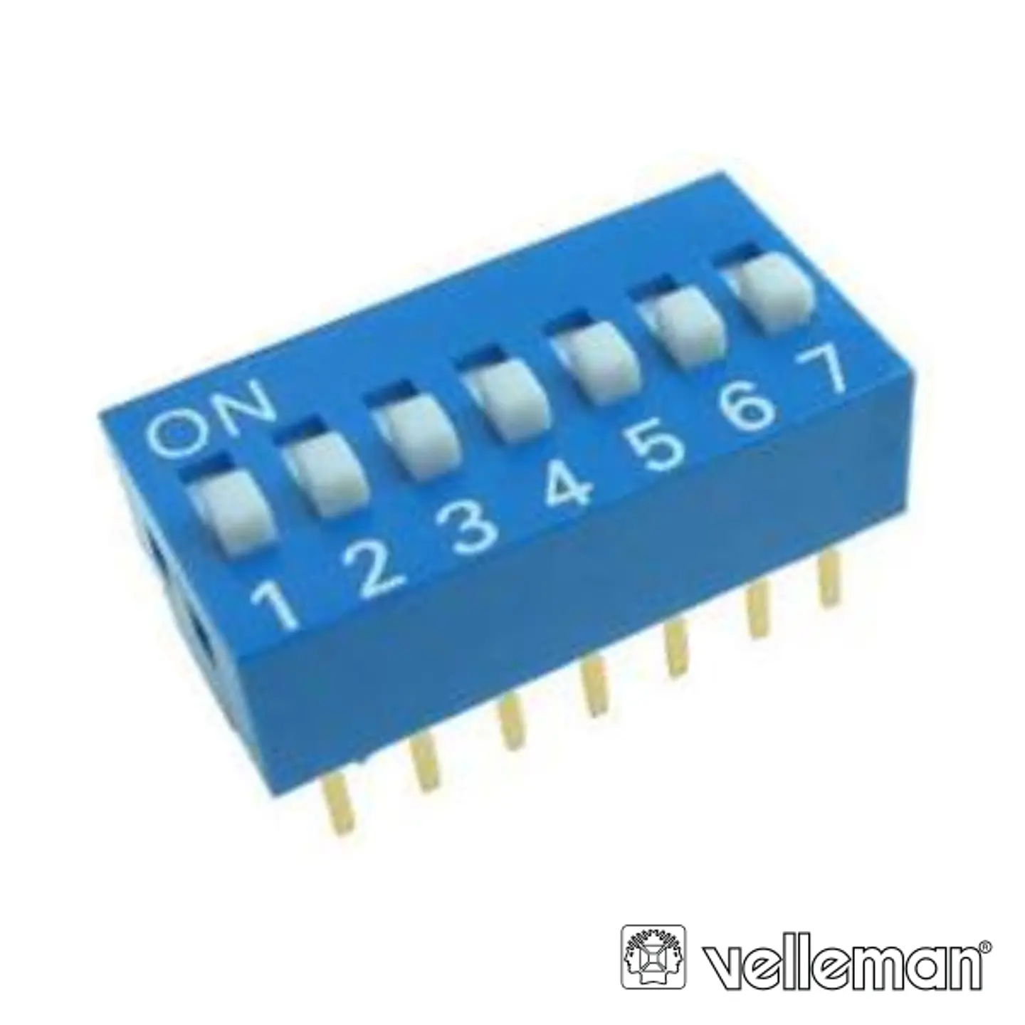 INTERRUPTOR DIP 7 POSIÇÕES VELLEMAN 1