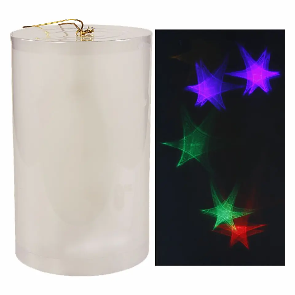 TUBO DE LUZES DECORATIVO C/ 10 LED 1