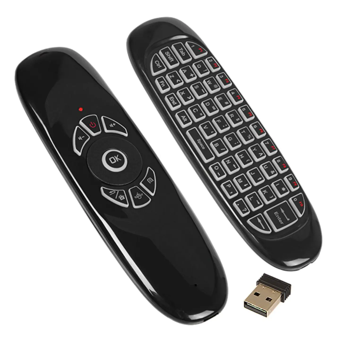 Comando Portátil Reversível C/ Teclado 2.4GHz 1