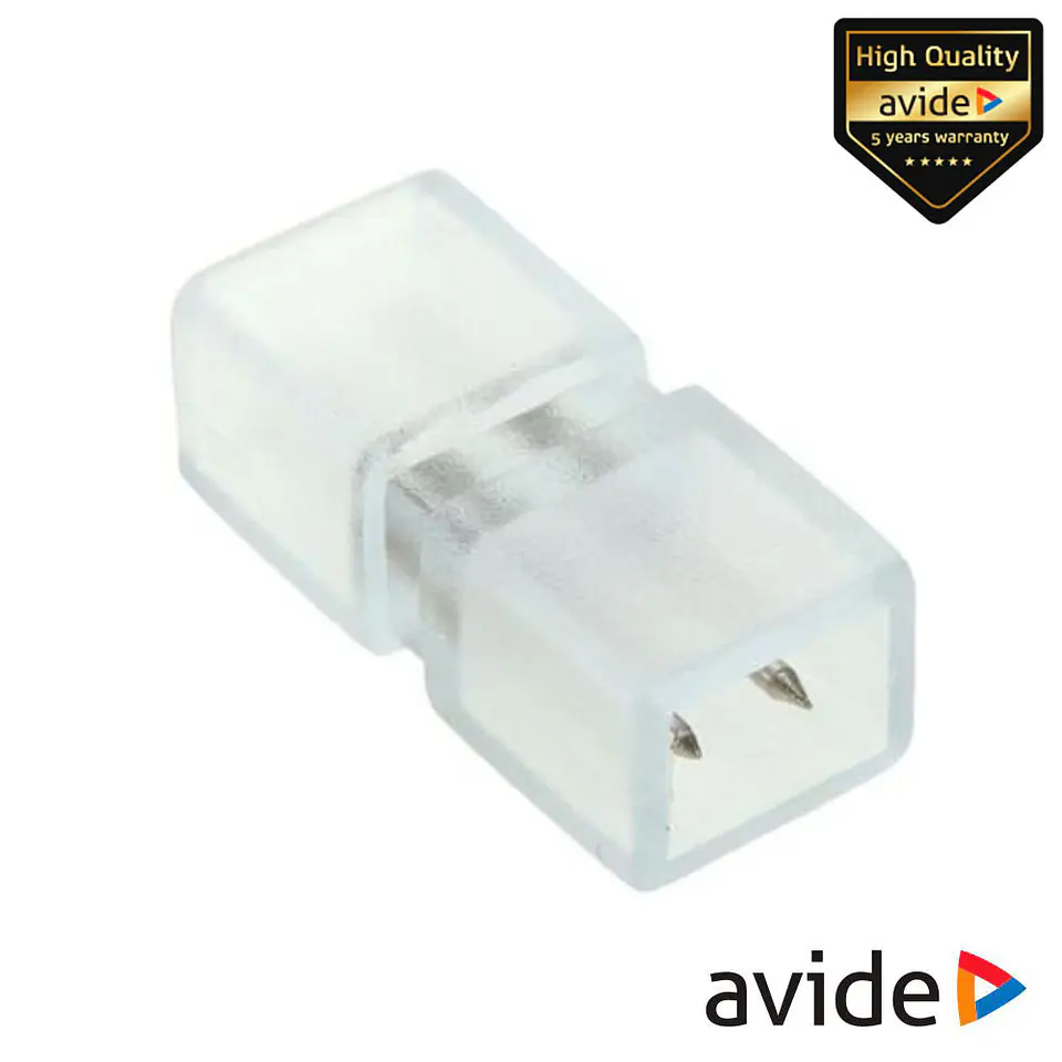 União Borracha P/ Fita LEDS 3528 2p Monocor IP65 AVIDE 1