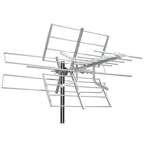 Antena Tdt Exterior VHF/UHF 20 Elementos 15db Filtro Lte 5G