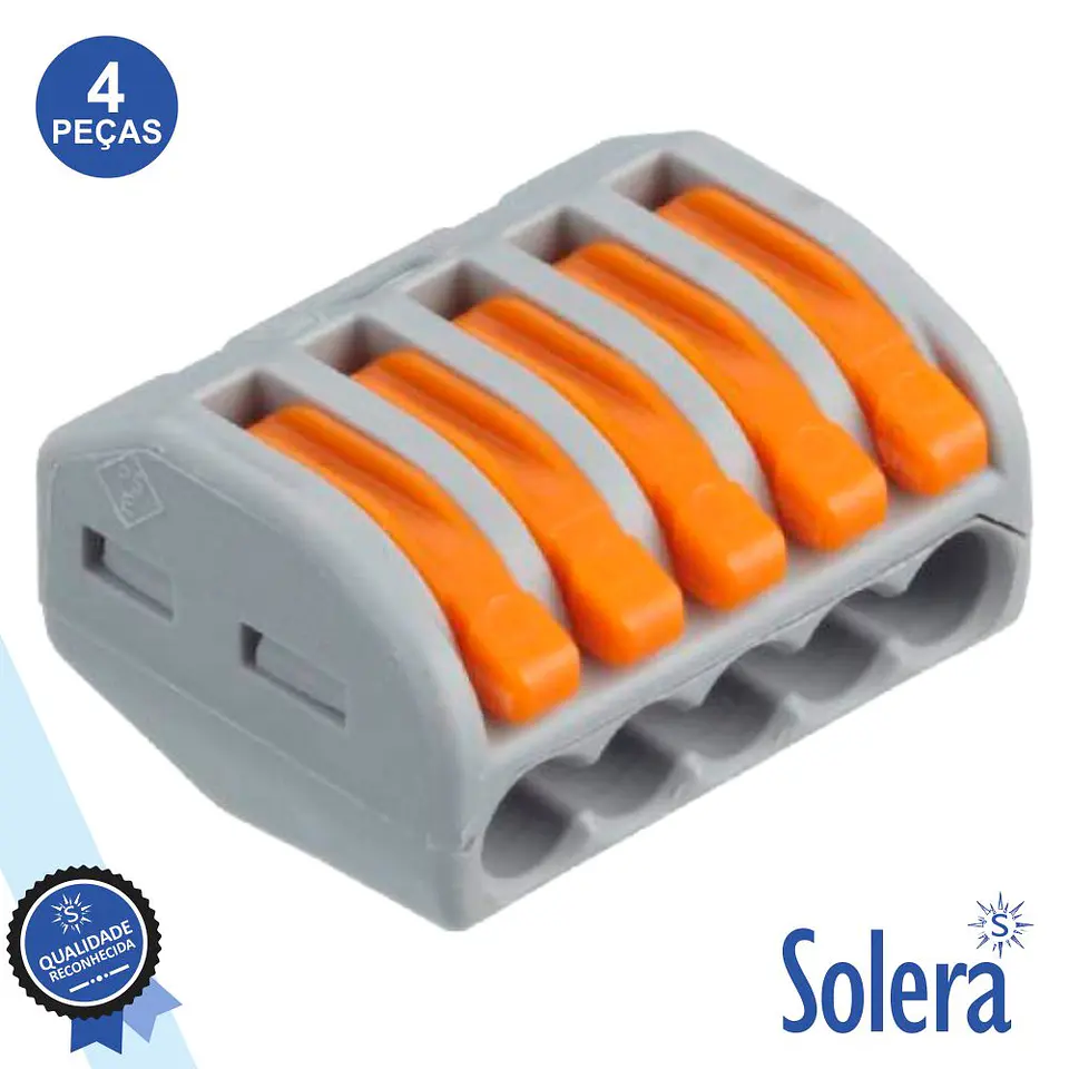 LIGADOR TORIX 5 CONDUTORES 2.5-4MM 4X SOLERA 1