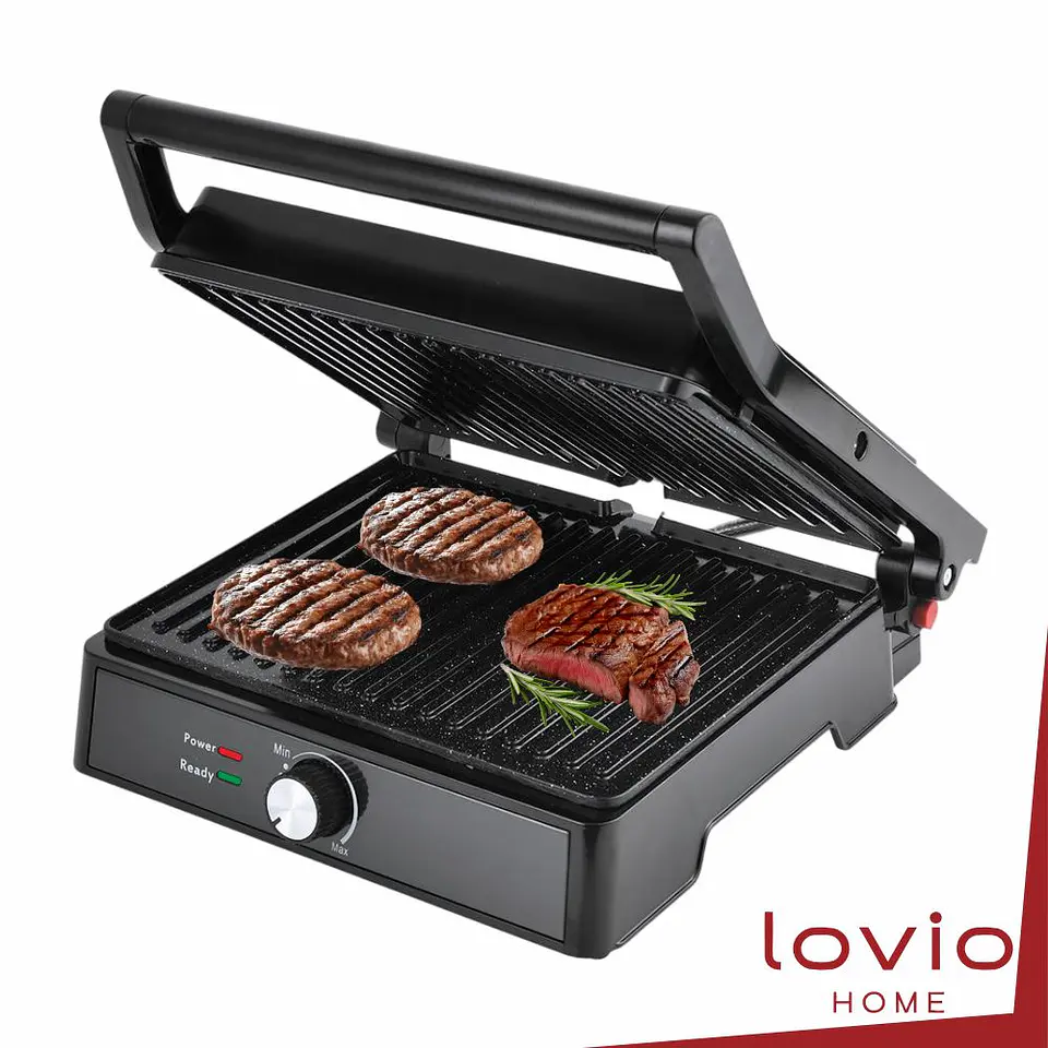 Grelhador Elétrico C/ 2 Posições de Grelhar 2000W LOVIO 1