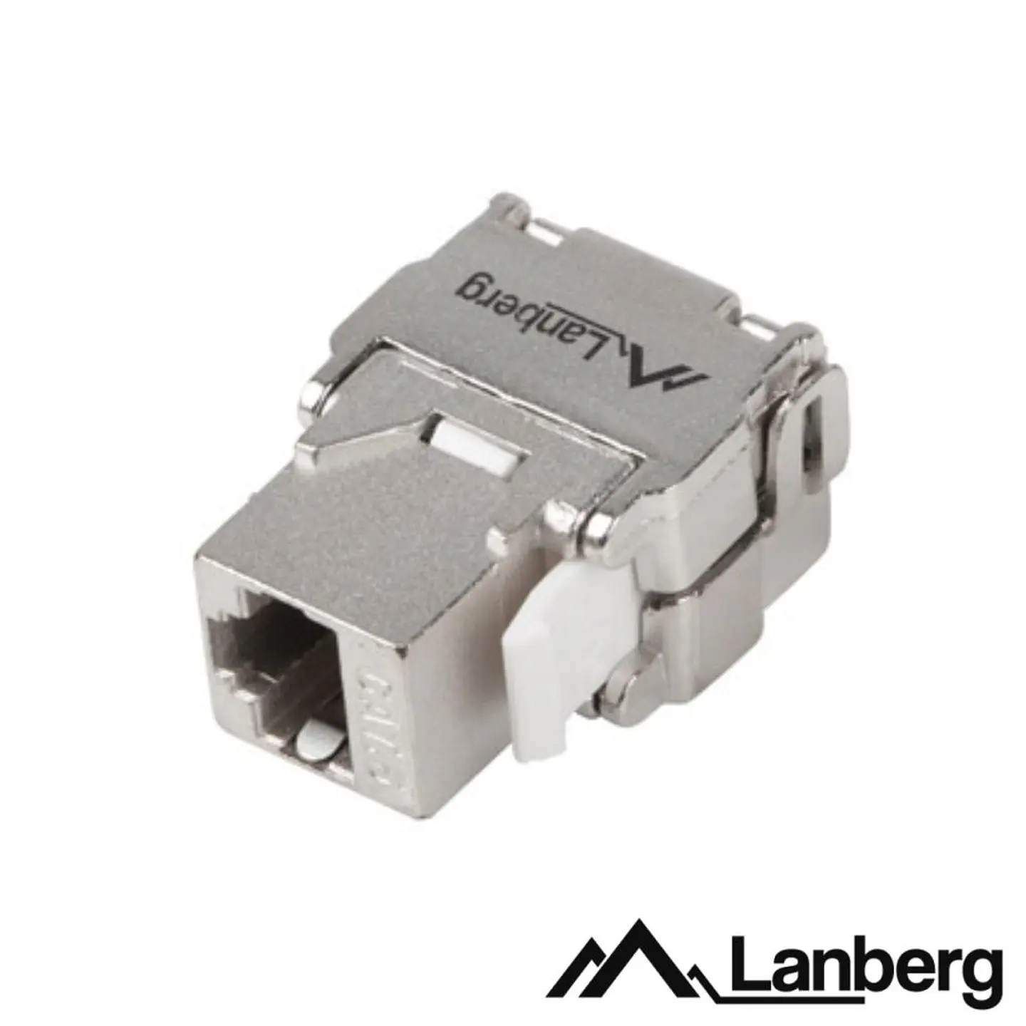 Ficha RJ45 Modular 8P8C CAT6A FTP Keystone 180º LANBERG 1