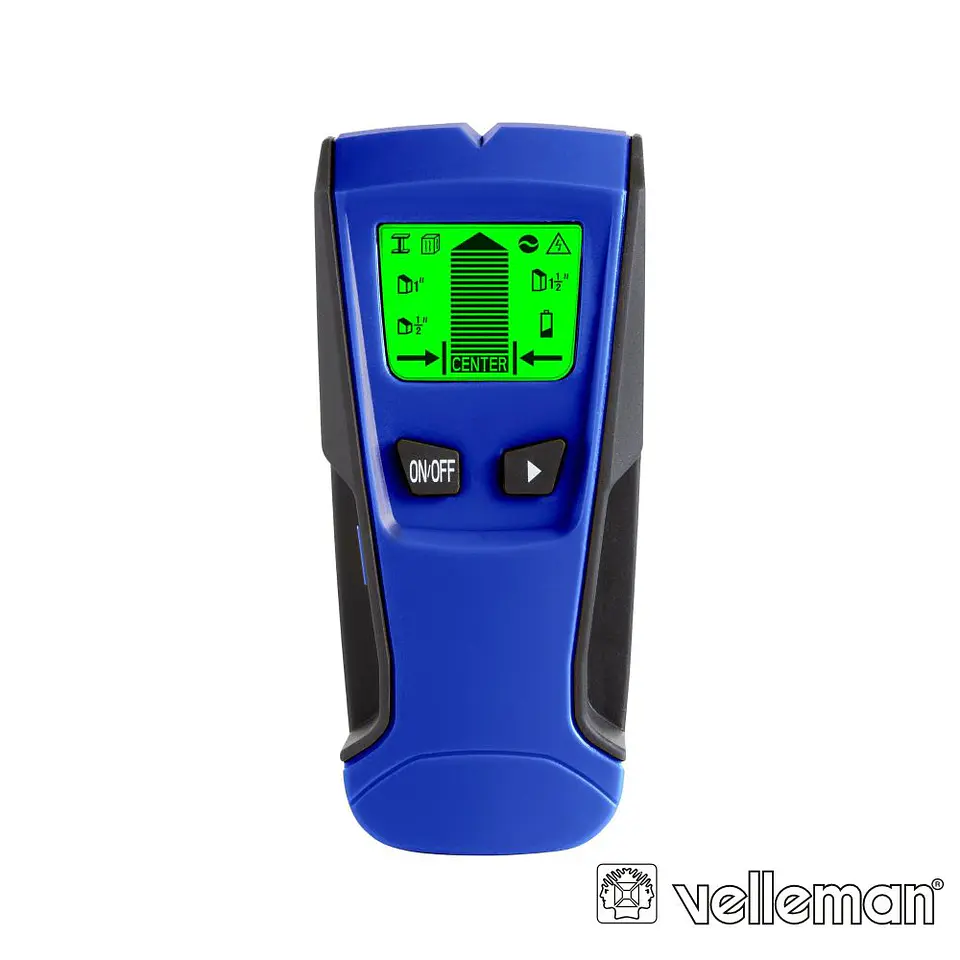 Detetor De Metais/Fios/Madeira VELLEMAN 1