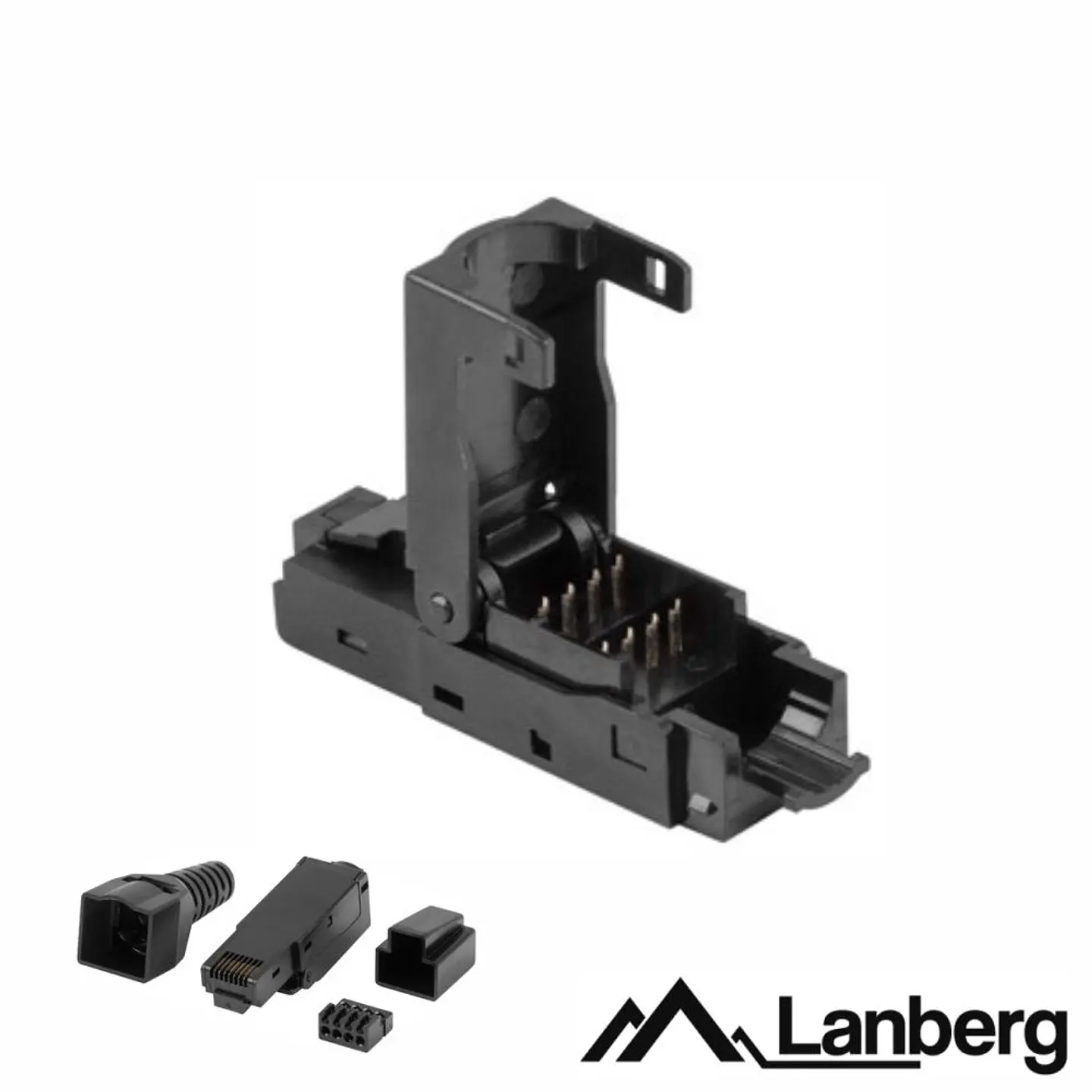 Ficha RJ45 Modular 8p8c CAT6 Keystone LANBERG 1