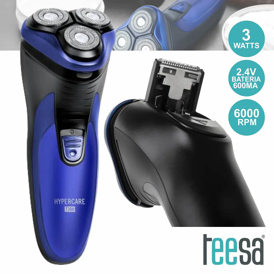 MÁQUINA BARBEAR PORTÁTIL 3W 6000RPM TEESA 1