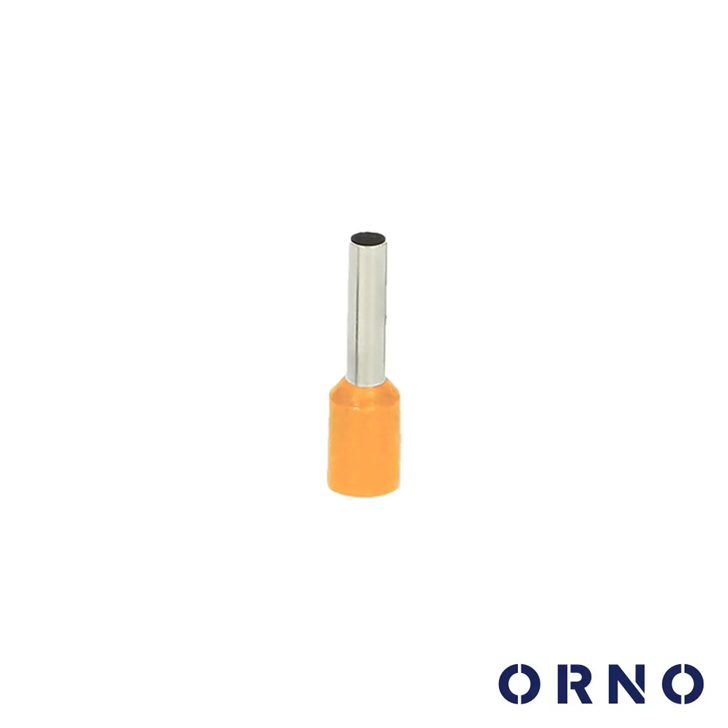 Terminal Ponteira Isolado 4mm 100x Laranja ORNO 1