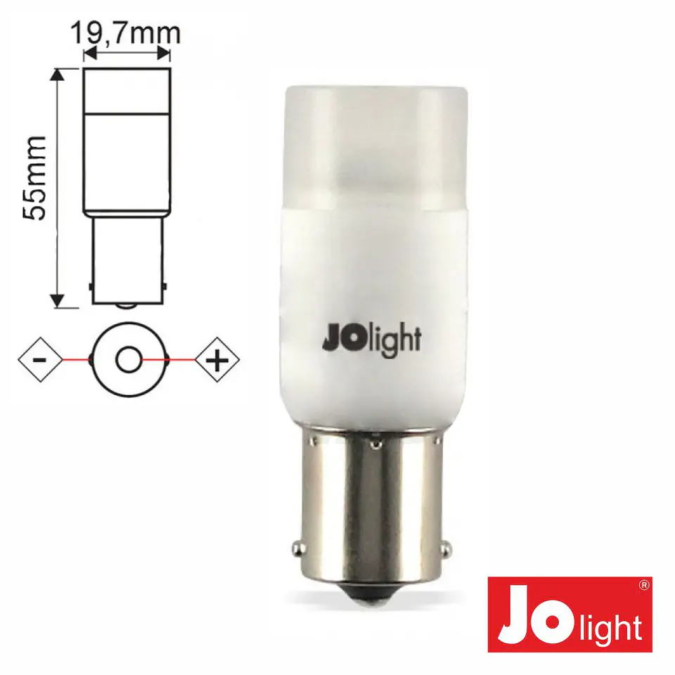 Lâmpada p/ Automóvel 12V BA15S JOLIGHT 1