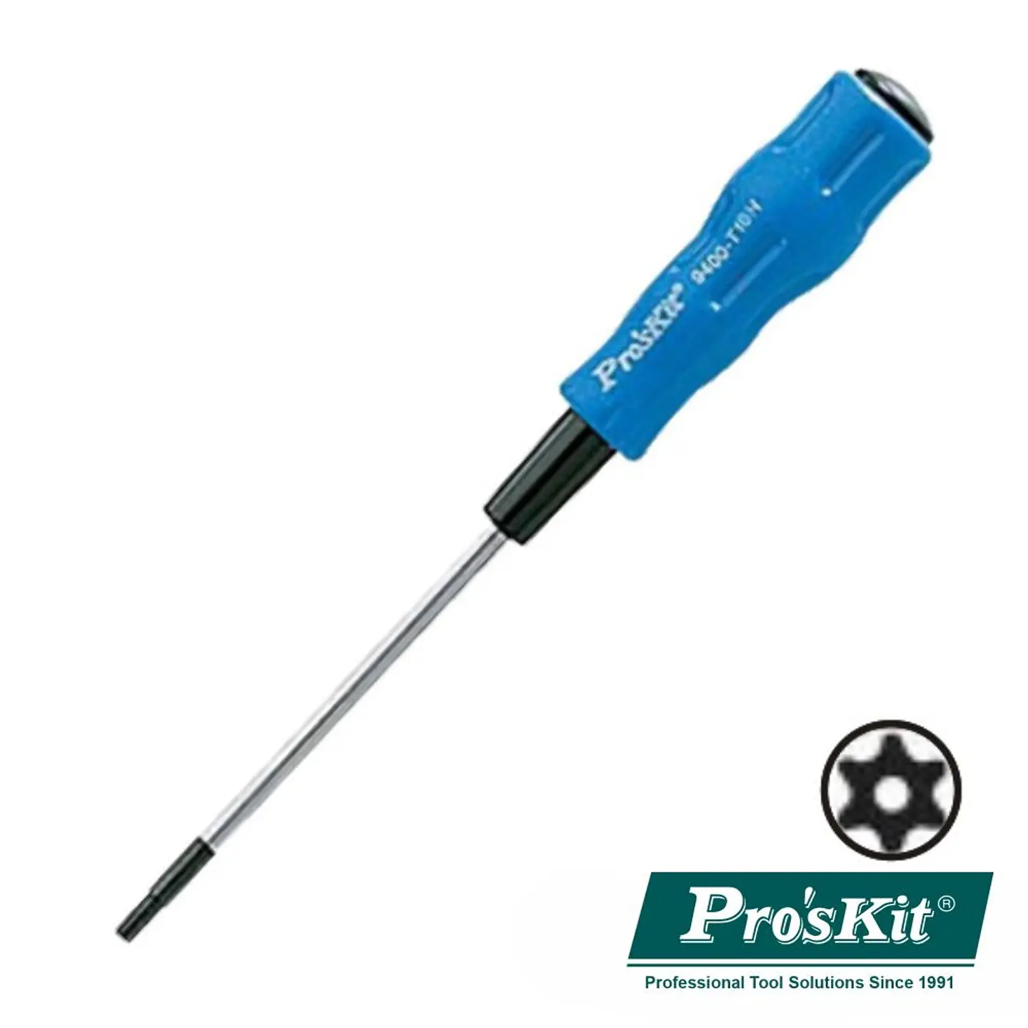 CHAVE TORX C/ FURO T10H 165MM PROSKIT 1