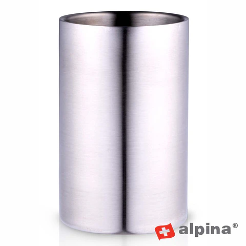Balde Refrigerador de Garrafas Ø12cm Inox ALPINA
