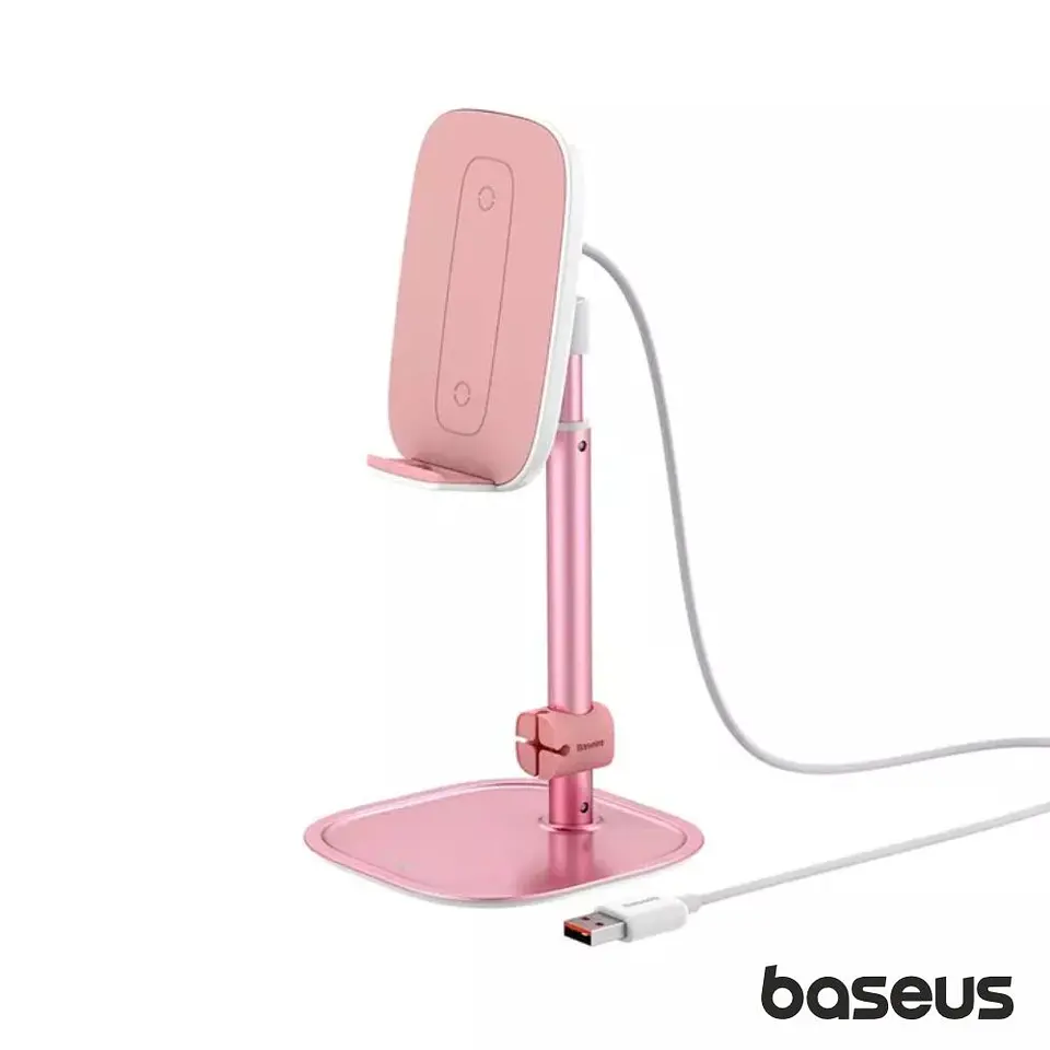 Suporte Universal Telemóvel C/ Carregador Indução QI BASEUS 1