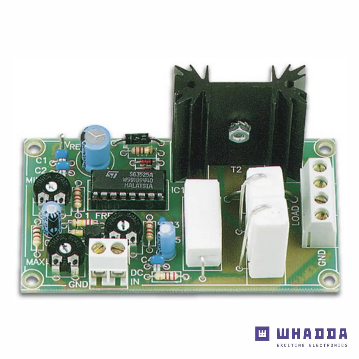 Kit Transformador de Tensão Contínua Por Impulsos WHADDA 1