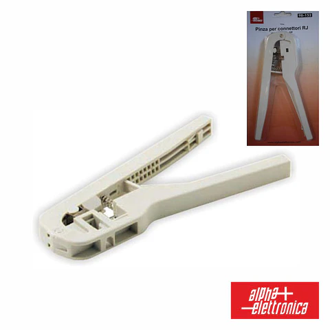 ALICATE DE CRAVAR FICHAS TELEFONE 4P/6P