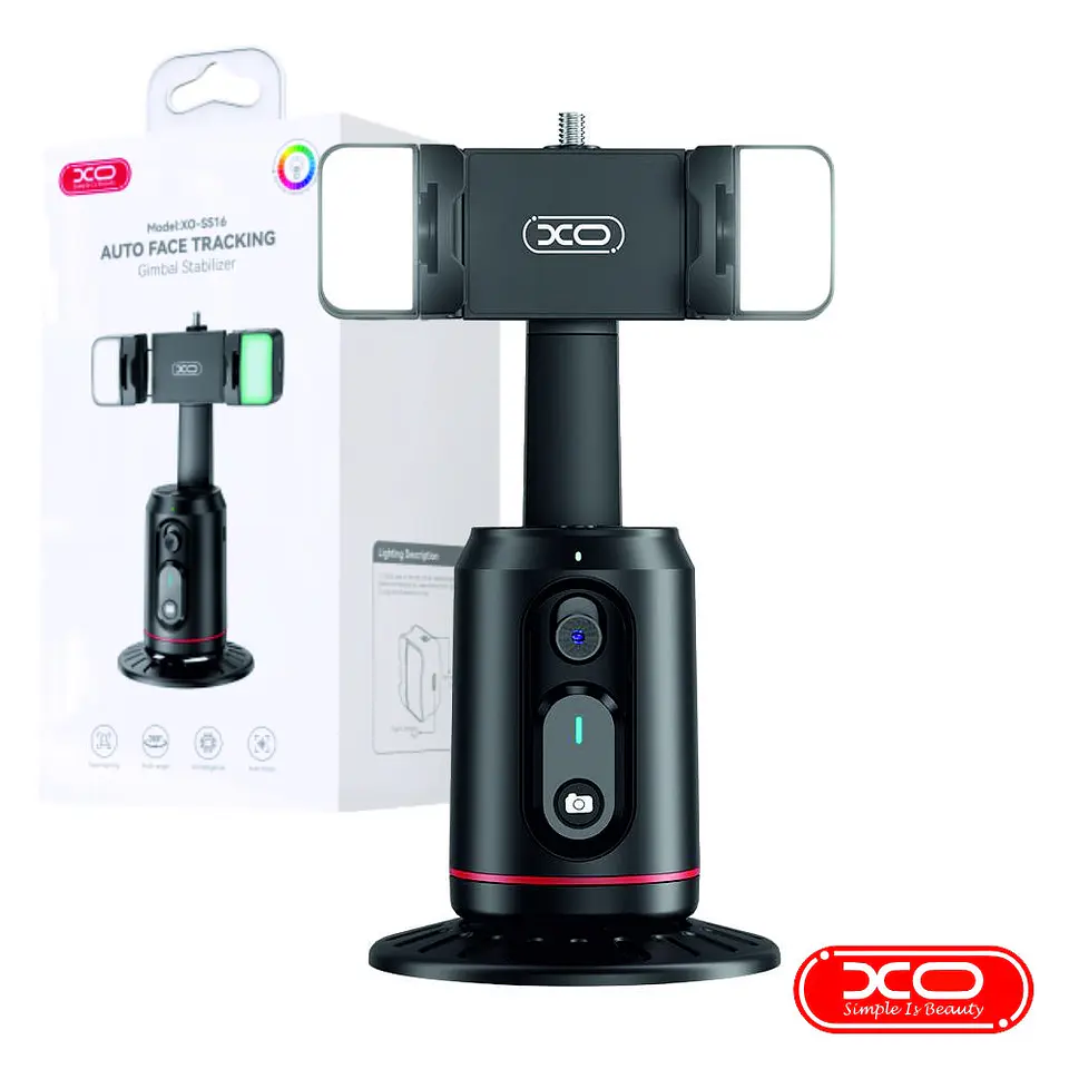 Suporte Telemóvel C/ Iluminação LED / BT / Motrização XO 1