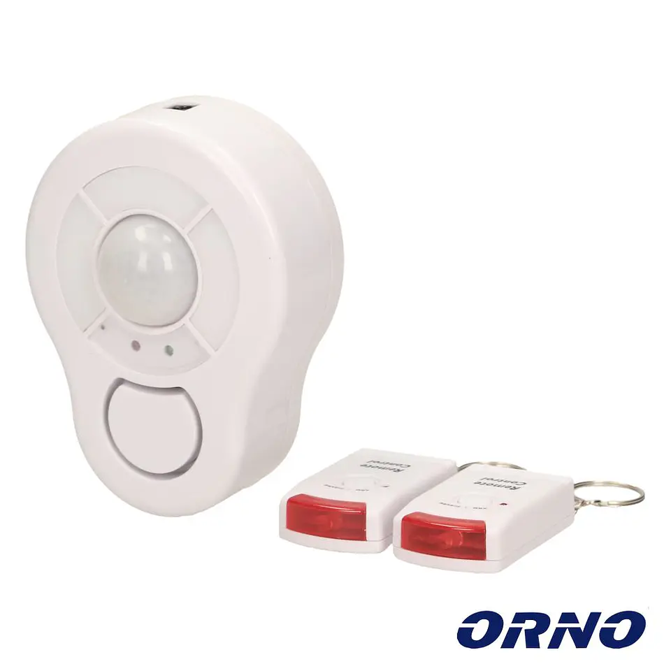Alarme S/ Fios C/ Sirene e Comando S/ Fios ORNO 1