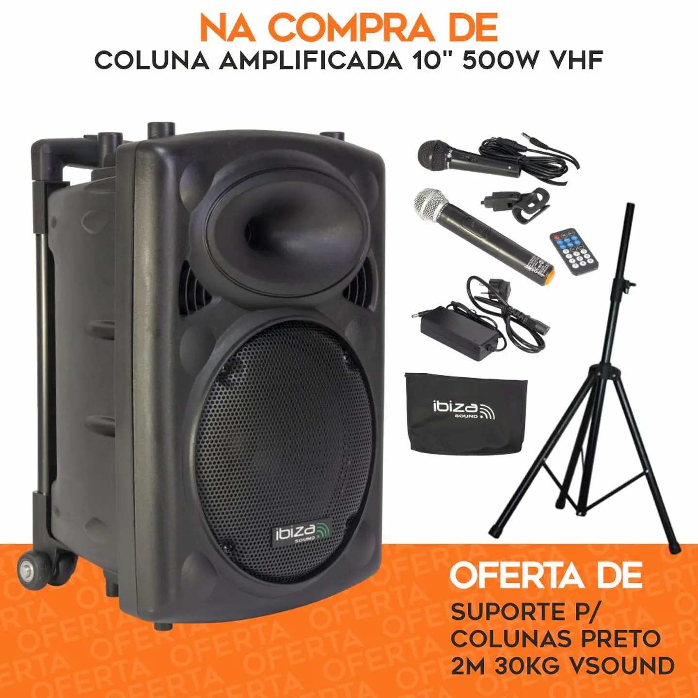 PACK Coluna Amplificada 10