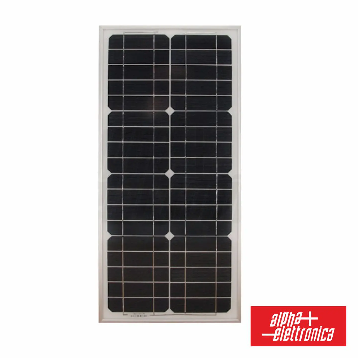 Painel Fotovoltaico 21.7V 27W Silicio Monocristalino ALPHA 1