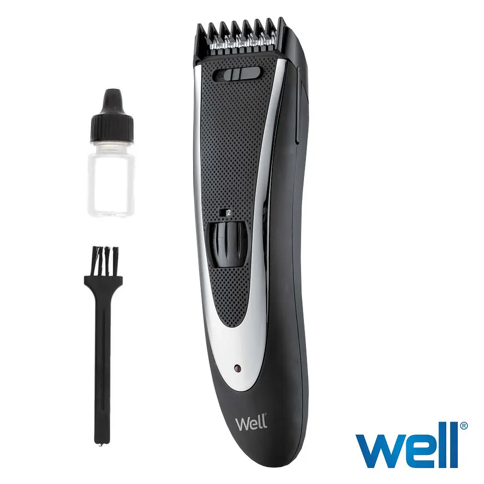 Máquina Cortar Cabelo Portátil 1-24mm WELL 1