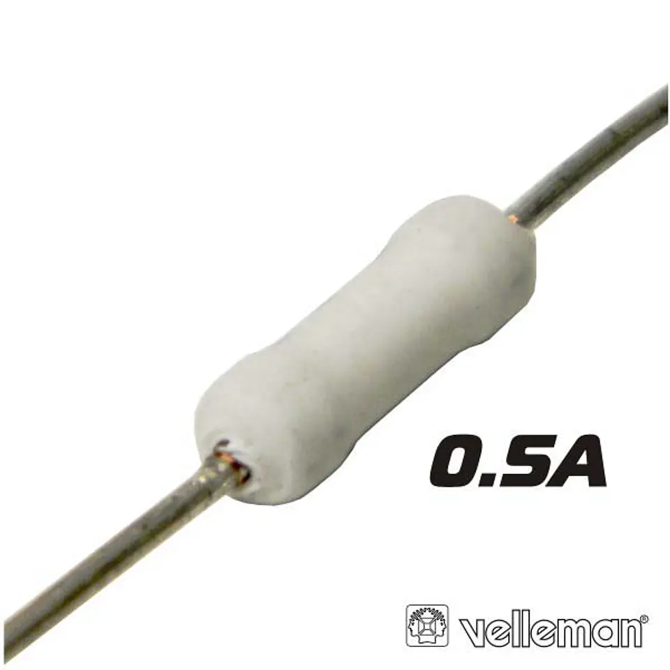 FUSÍVEL TIPO PICO 0.5A VELLEMAN 1