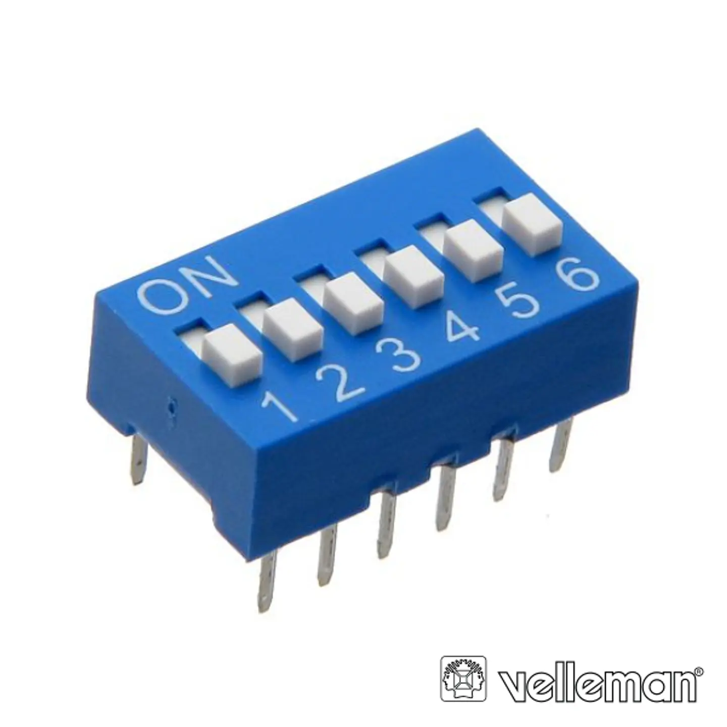 INTERRUPTOR DIP 6 POSIÇÕES VELLEMAN 1