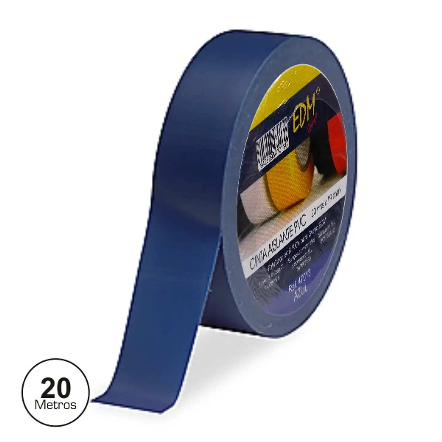 FITA ISOLADORA AZUL 20M 1