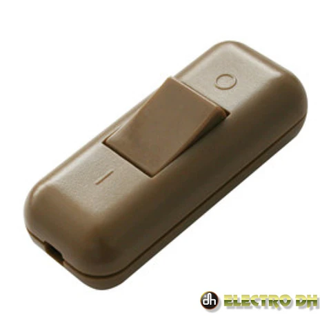 INTERRUPTOR DE PASSAGEM BIPOLAR 2A 250V DOURADO EDH