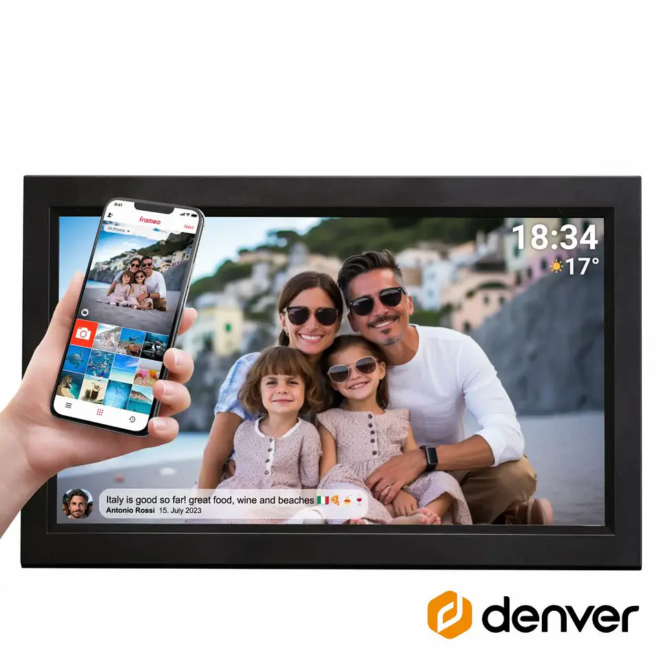 Moldura Digital WIFI FRAMEO 15.6