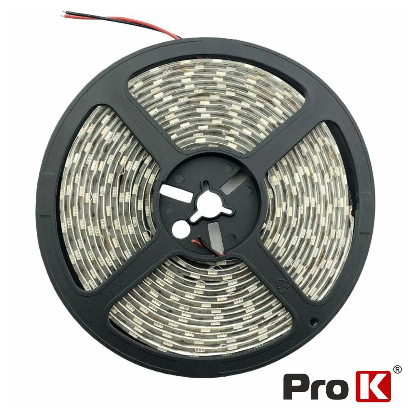 Fita 300 LED 5050 Vermelho 7.2W/m 12V IP65 5m PROK 1