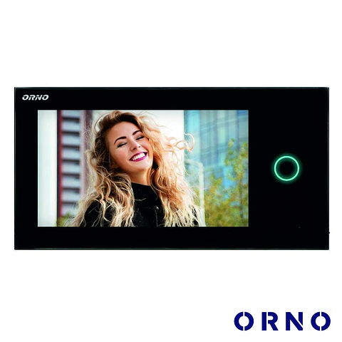LCD 7" Cores LEDS IR Preto ORNO