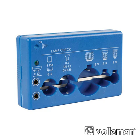 TESTADOR DE LÂMPADAS VELLEMAN