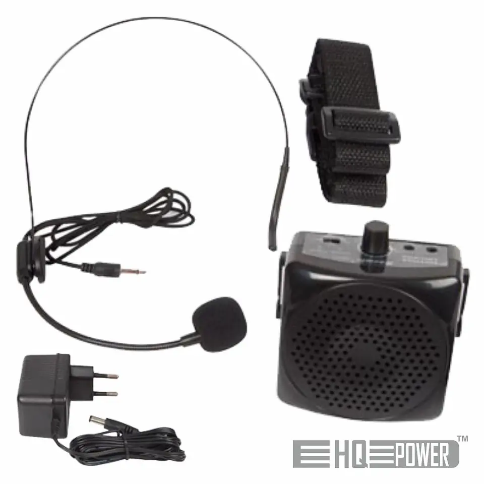 SISTEMA PA PORTÁTIL 5W AUX/BAT C/ MIC HQ POWER 1