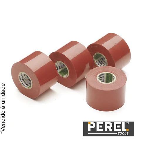 Fita Isoladora Vermelha - 50 mm X 20M PEREL