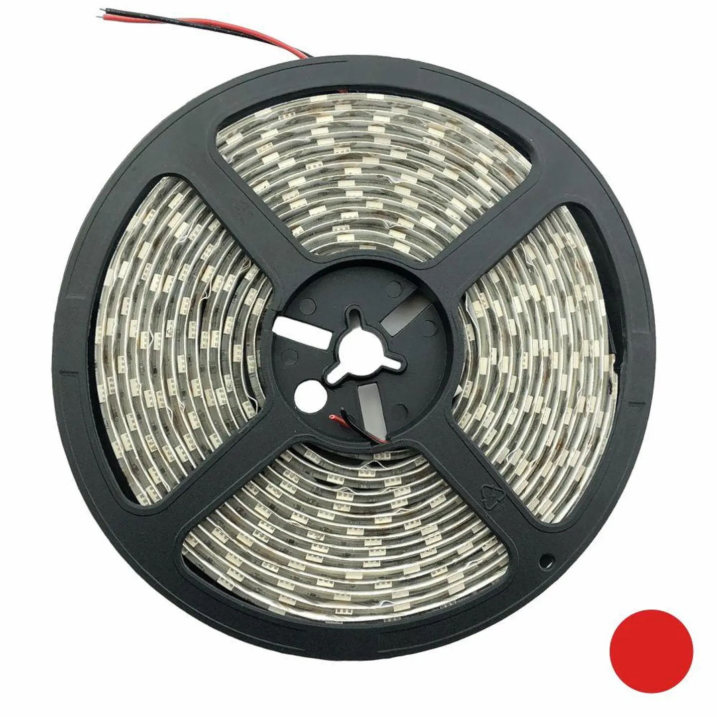 Fita 300 LED 5050 Vermelha 14.4W/m 12V 3500Lm IP65 5m PROK 1