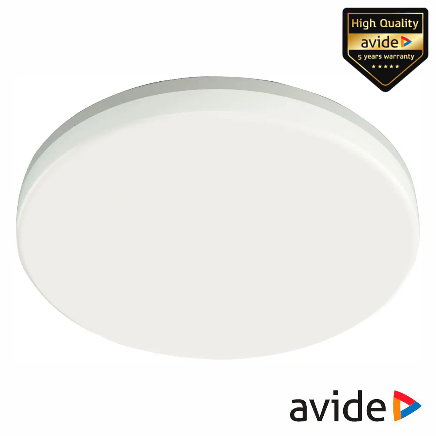 Aplique LED Redondo 24W 280mm 4000K 2400lm C/ Sensor IP54 1