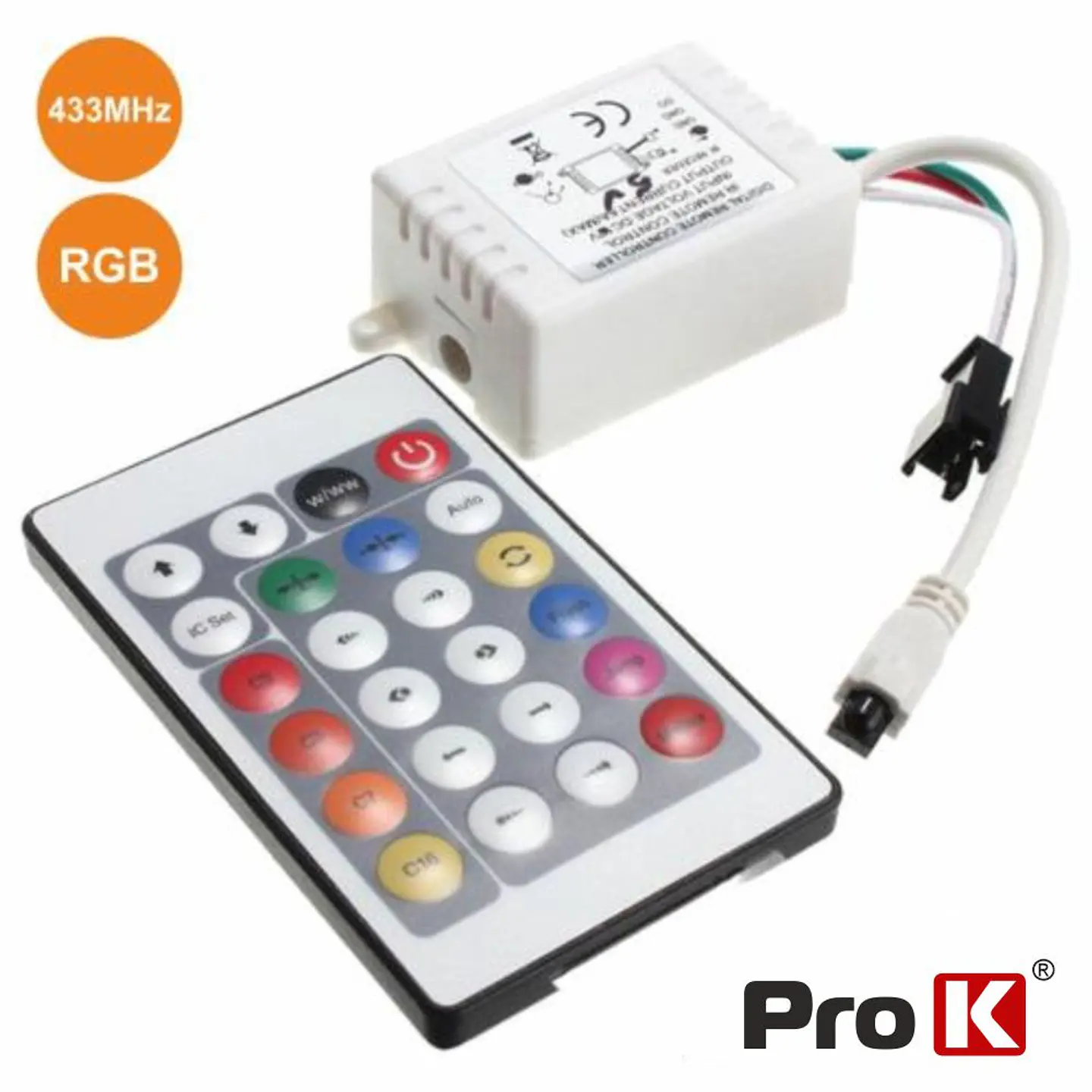 CONTROLADOR P/ FITA LEDS DIGITAIS PROK 1