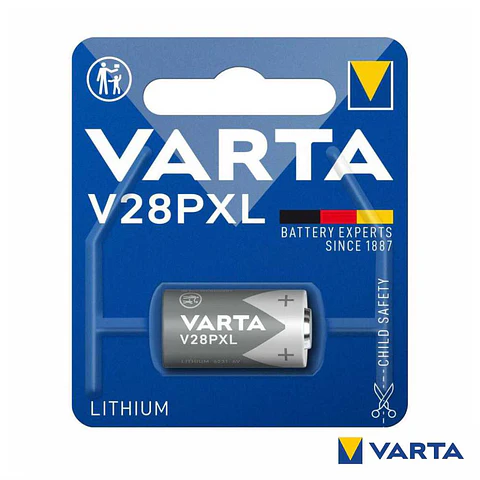 Pilha Lítio V28PXL 6V Blister VARTA