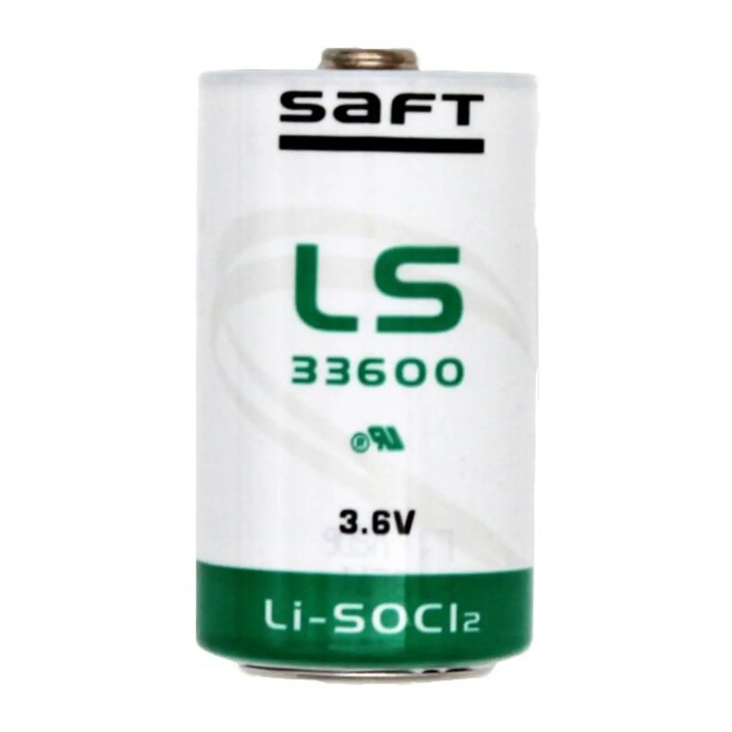 Pilha Lítio LS33600 3.6V 17000mAh SAFT 1