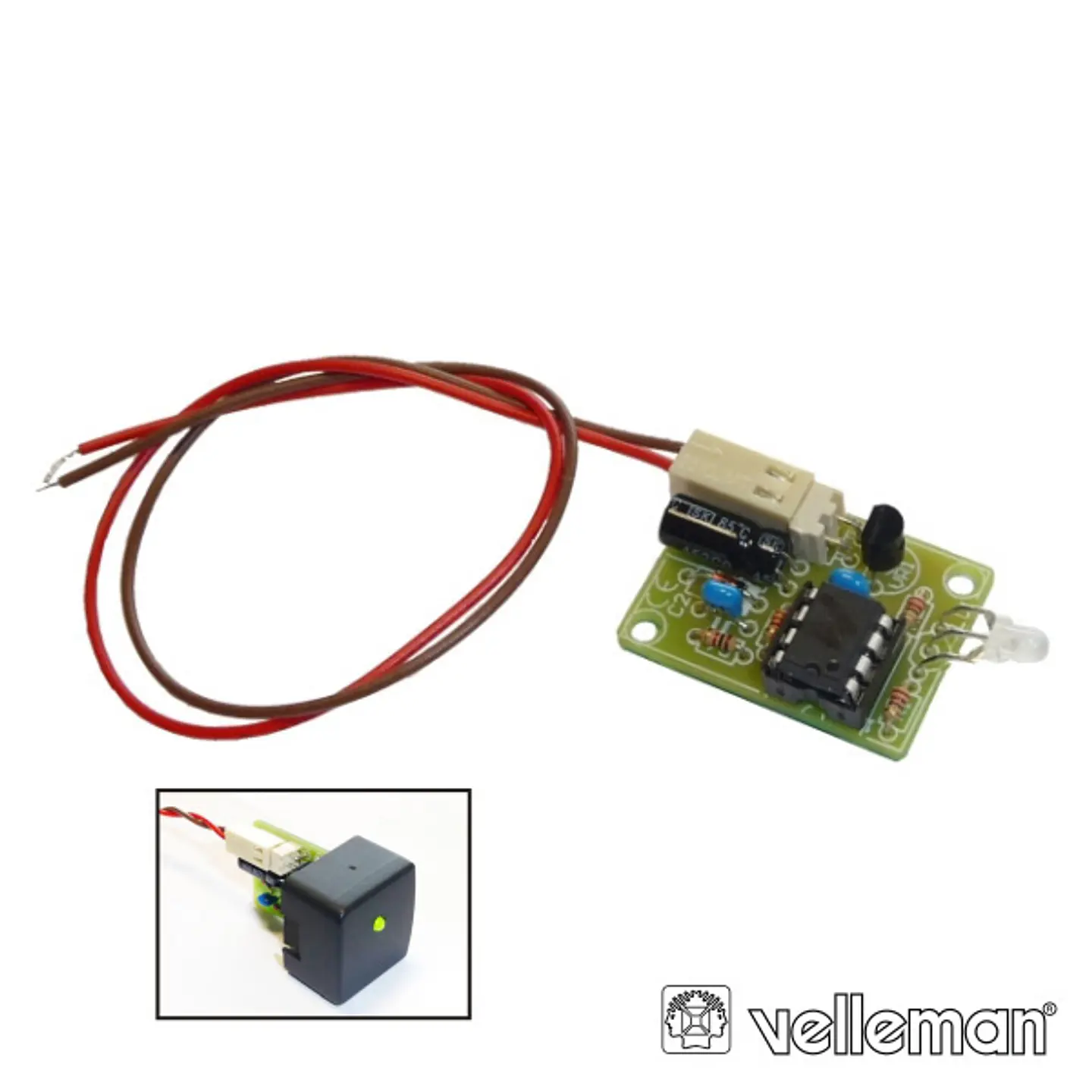 KIT MONITOR PARA BATERÍA DE AUTOMÓVEL 12V  VELLEMAN 1
